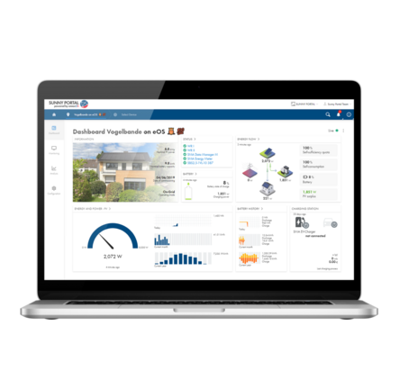 SMA Sunny Portal powered by ennexOS Energiemanagement