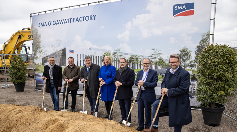 20GW から 40GW へ: SMA GIGAWATT FACTORY の起工式を開催